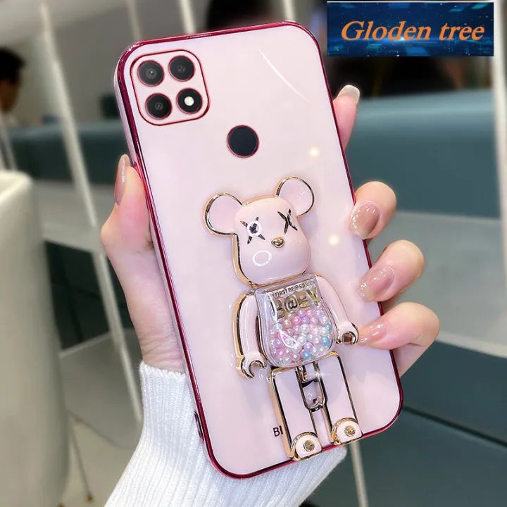 Gloden%20tree%20Casing%20oppo%20a15%20oppo%20a15s%20a35%20phone%20case%20Softcase%20Electroplated%20silicone%20shockproof%20Protector%20Smooth%20Protective%20Bumper%20Cover%20new%20design%20-%20Image%206
