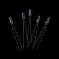 50Pcs 3mm 12V Edison Miniature Neon Light Indicator Lamp Bulb Lightbulb Incandescent Filament Miniature Lamps Light. 