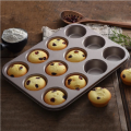 6 Holes Square Cupcake Pan Muffin Tray Cupcake Mold Muffin Pan Carbon Steel Baking Pan Non Stick Bakeware Biscuit Pan Kitchen. 