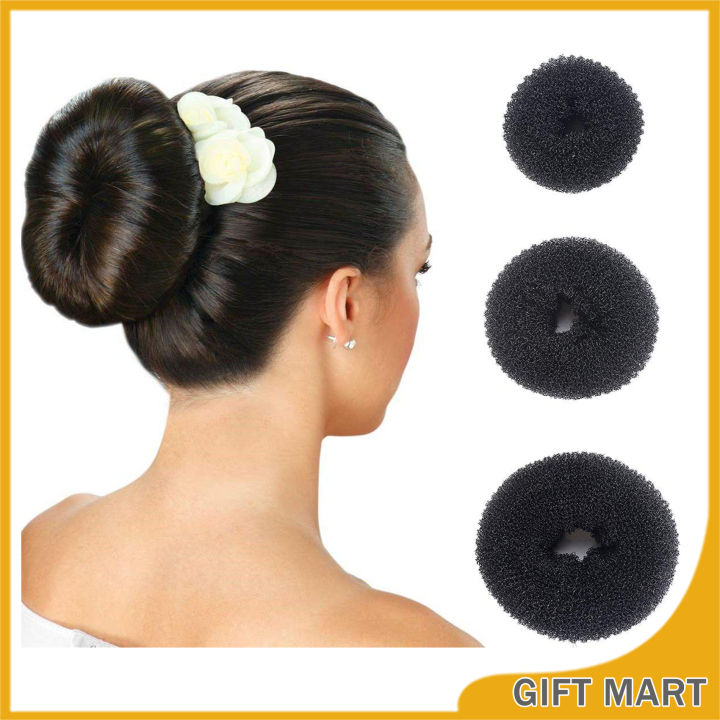 Donut Bun Hair Styling Tools Messy Hair Bun Maker Women Hair Clip Hair Braid Elastic Hair Band Hair Accessories