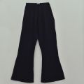 Women Bell Bottom Jeans Legging For Ladies High Waisted Flare Baggy Jeans Legging With Classic Wide Leg Pant / Palazzo Trouser / Flared Bottom/ Heavy Black Colour. 