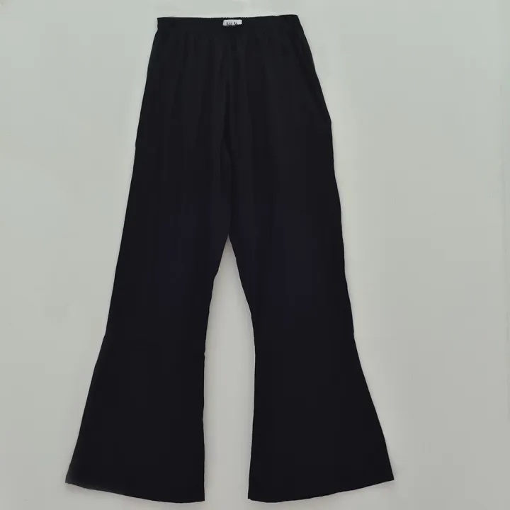Women%20Bell%20Bottom%20Jeans%20Legging%20For%20Ladies%20High%20Waisted%20Flare%20Baggy%20Jeans%20Legging%20With%20Classic%20Wide%20Leg%20Pant%20/%20Palazzo%20Trouser%20/%20Flared%20Bottom/%20Heavy%20Black%20Colour%20-%20Image%203