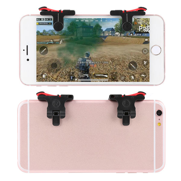 Mobile Phone Gaming Trigger Fire Button L1 R1 Sh00ter Controller For PUBG/FORTNITE