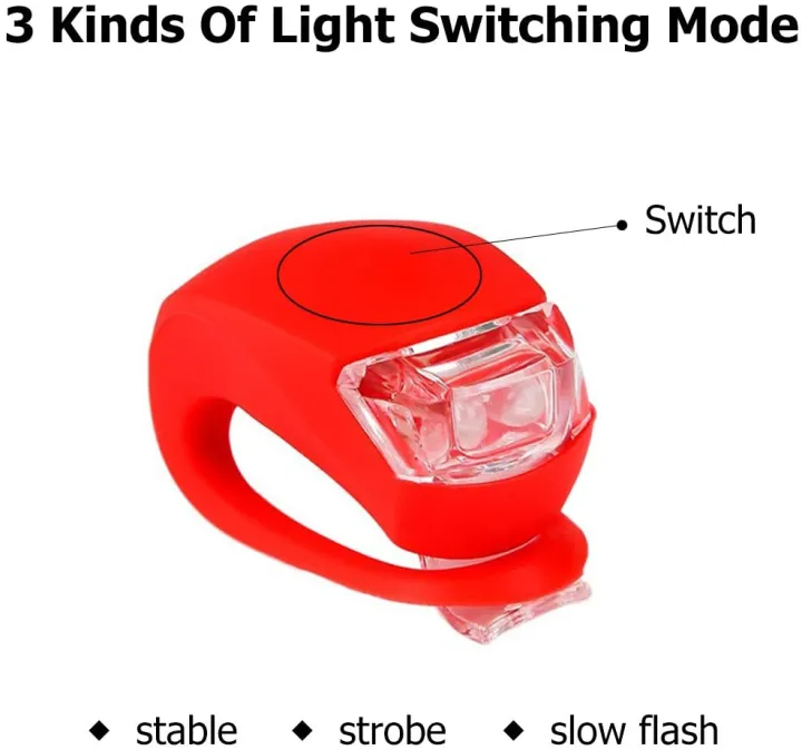 2%20LEDs%20Light%20Set%20Silicone%20Flash%20Headlight%20Waterproof%20Silicone%20Leds%20Bicycle%20Bike%20Handlebar%20Mountain%20Bike%20Motorbike%20Motorbike%20-%20Image%204