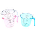 【SkinHorizon】4pcs Transparent Measuring Plastic Graduated Cylinder 10ml / 25ml / 50ml / 100ml Measuring Cups. 