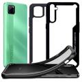 iPaky Case for Realme 7 Realme C11 Realme C15 Cover Case Shock-Proof Super Design Armor Anti-Hit Matte Silicone Protection Drop-Resistance Cover for all Phones. 