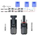 10 Pairs MC4 Male/Female Solar Panel Cable Connectors with Spanner Assembly Tool for PV System. 