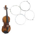 Violin Replacement Strings Violin Strings Excellent Sound Quality Simple Installation Wide Compatibility for Performance. 