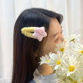Ins Simple Winter Fashion Korean Cute Fur Star BB Hair Clips Hair Accessories Candy Color Bangs Girls Hair Clips. 