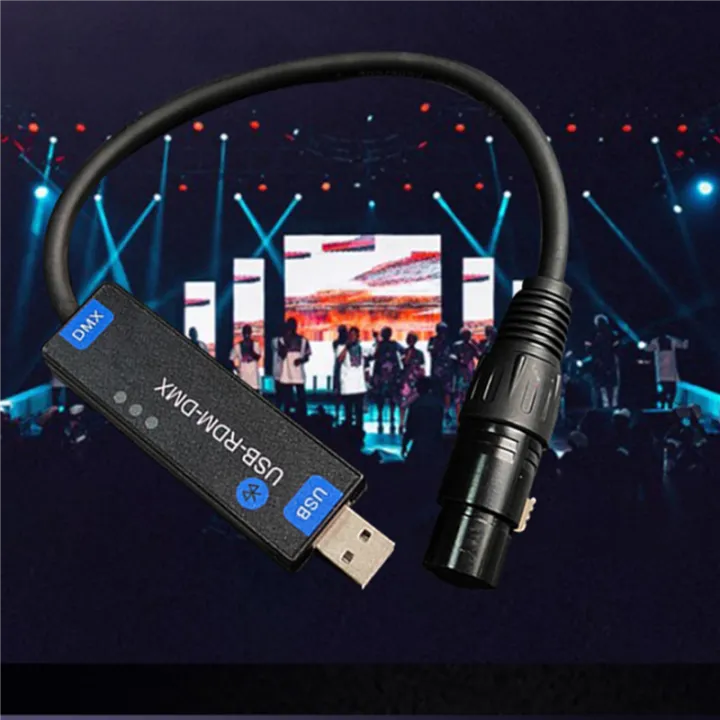 2X USB-RMD- Mobile App Dialer Stage Light Wireless Bluetooth DMX512 ...