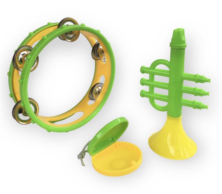 Musical Instrument Combination Toy PCS Set Hand Sleigh Bells