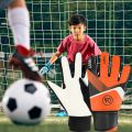 NEW door stopper rubber 1Pair Football Goalkeeper Gloves for Kids Latex Soccer Goal Keeper Handguards Non-slip Breathable Lightweight Sports Accessories. 