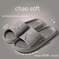 Couple Eva Odor-resistant Anti-slip Bathroom Slippers Cute Indoor Home Use Slippers Waterproof Deodorizing Cat Paw Design. 