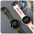 LED Digital Kids Watches Luminous Waterproof Sport Children Watch Silicone Strap Electronic Wrist Watch For Boys Gril reloj niño. 