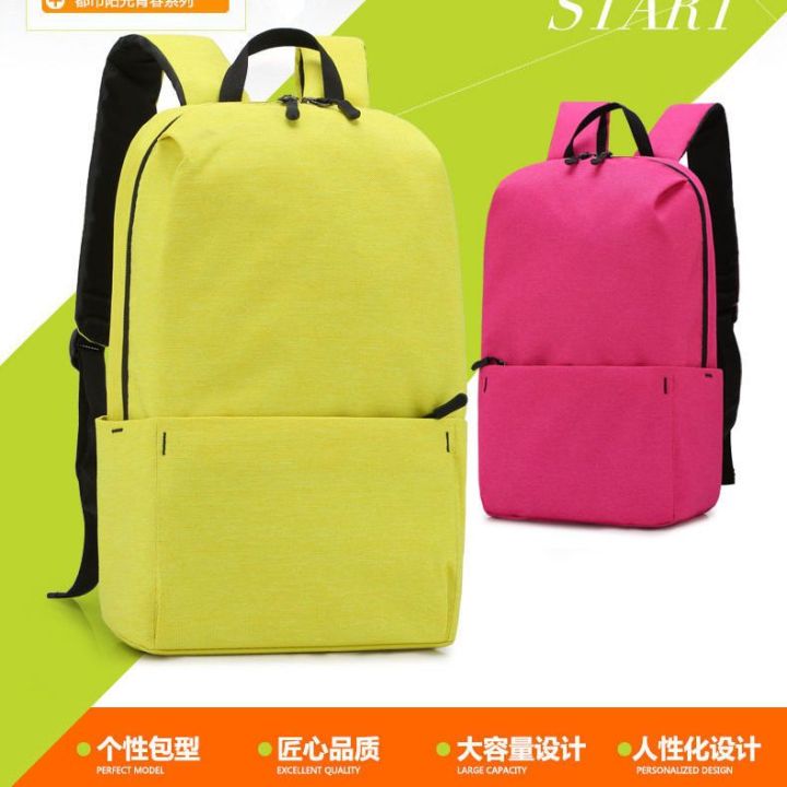 New%20Korean%20Small%20Bag%20Men's%20and%20Women's%20Lightweight%20School%20Bag%20Backpack%20Gift%20Customization%20Fashion%20Bag%20-%20Image%202