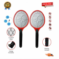 Rechargeable Mosquito Bat Fly Insect Killer Zapper GECKO Electronic Rechargeable Electric Racket. 