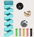 Silicone Spiral Data Cable Protector Universal USB Charger Saver Cover for Cable and Wire Protection, 6 Colors Available. 