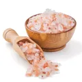 Brindhaa Himalayan Pink Rock Salt Crystals 250g Bottle - Indian Imported. 