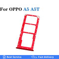 For OPPO A3S / A5 Sim Card Tray Slot Holder Card Holder Reader SD Slot Adapter Replacement Part. 