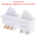 Tools 2-pin/3-pin plug Refrigerator Door Light Switch Parts Control Lighting Compatible With Rongsheng Hisense Haier Refrigerator Light Door Control Switch Parts Replacement GENGLI. 
