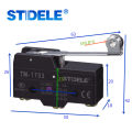 【TrendGlobe】TM-1703 ( For LXW5-11G1 ) Limit Switch 15A 380V Long Hinge Roller Momentary SPDT Snap for Arduino Micro switches. 
