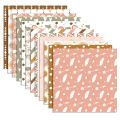 12Inch X 12Inch Cute Patterned Cardstock Scrapbooking Paper, Cardmaking Craft Paper Pack 24Pcs. 