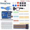 Starter Kit For UNO R3 Mini Breadboard LED Jumper Wire Button For Arduino Diy Kit School Education Lab. 