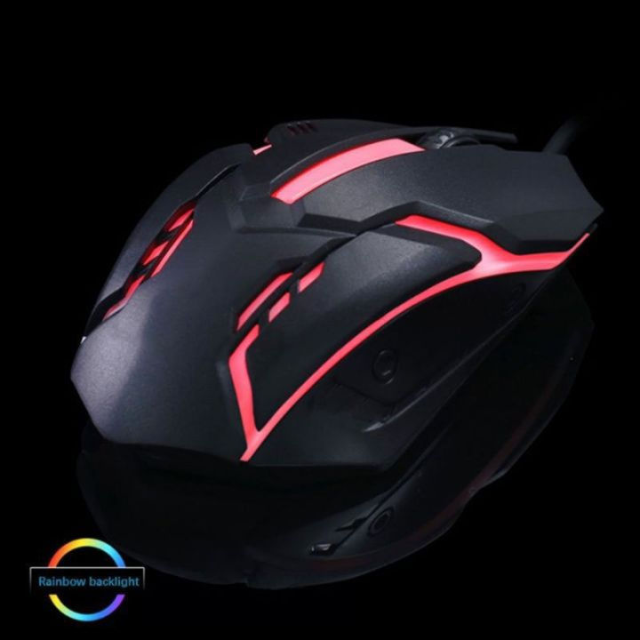 USB%20LED%20Wired%20Optical%20Gaming%20Mouse%20TJ-9%20Gaming%20Mouse,%205V%20100mA%203D%20Scroll%20Wheel%20USB%20Mouse%20For%20ESports%20Game%20For%20PC%20Black%20-%20Image%204