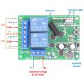 【TrendGlobe】Wenqia 433MHz Long Range Remote Control Switch AC 220V 10A 2CH  Relay and Transmitter for garage door/motor/Road gate controller. 