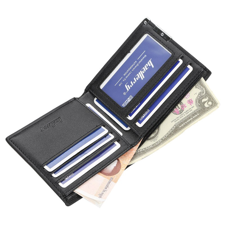 SeaGloca%20Men%20Wallet%20Purse%20Money%20Short%20Designer%20Soft%20ID%20Card%20Case%20Slim%20Fashion%20Simple%20Leather%20Wallet%20-%20Image%207
