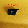【5 (LEFT)】 Air conditioning panel button Multimedia switch Auto Econ setup for audi A6 C6 2005 2006 2008 2009 2010. 