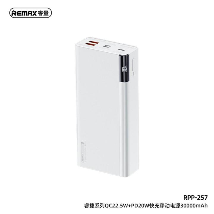 Orginal Remax RPP-108 20000mAh 5A 22.5W Fast Charge PD Qualcomm 3.0 ...