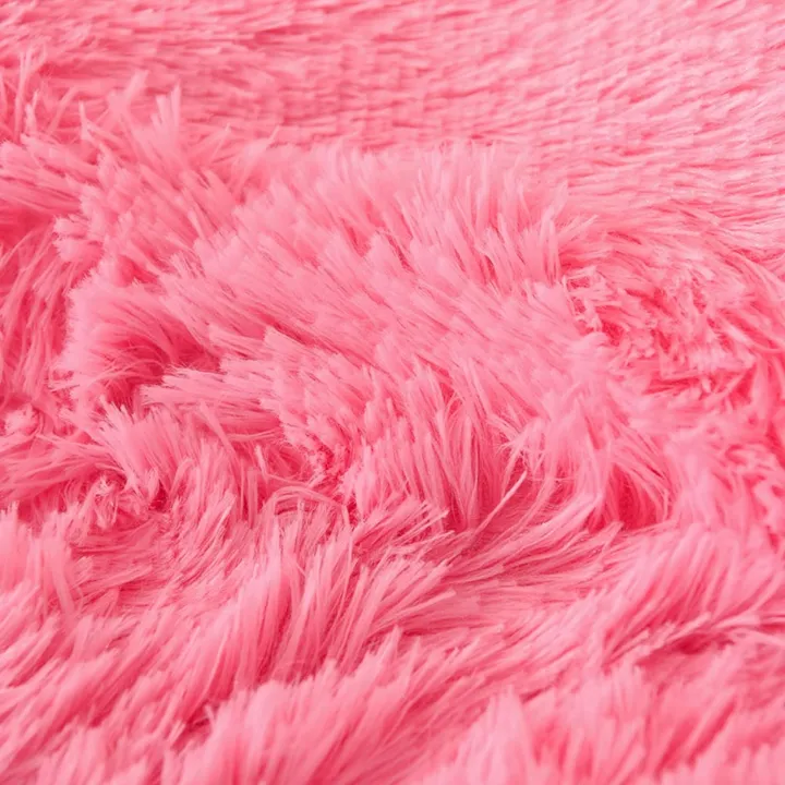 3%20In%201%20Fur%20Bed%20Sheet%20Set%20/%20Faux%20Fur%20Shaggy%20Comfortable%20Blanket%20(Without%20Padding)%20Home%20Decor%20Luxury%20Bedding%20Set%20Throw%20Rug%20Pink%20Color%20-%20Image%205