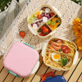 Picnic Lunch Box Storage Jars Storage Bottles Double-layer Lunch Box Portable Lunch Box Microwave Lunch Box. 