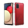 Shockproof Clear Case For Samsung Galaxy M03s Back Cover Transparent Silicone Case Soft Airbag Bumper Lens Protection Cute Design For Girls Boys New. 