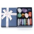 14PCS/Set Natural Stone Crystal Gemstone Chakras Healing Stone Quartz Mineral Ornaments Healing Gemstone Home Decor. 