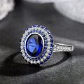 2023 Europe's latest original New Luxury ring ring Crystal From Austrian ring For Women Fashion Jewelry Rings. 