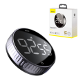 Baseus Magnetic Kitchen Timer Digital Timer Manual Countdown Alarm Clock Mechanical Cooking Timer Cooking Shower Study Stopwatch. 