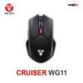 Fantech cruiser wg11 wireless gaming Mouse  white colour mouse  Bluetooth Mouse. 
