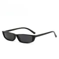 ZEBF-1PC Small Rectangle Sunglasses Women Retro Brand Designer Sun Glasses Vintage Square Narrow Frame Eyewear Female UV400 Shades. 