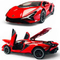 1:32 Die-Cast Lamborghini Model Car – Pull Back Toy with Lights, Music & Openable Doors Metal Car Toy Car. 