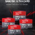 SanDisk Micro SD Card 32GB 64GB 128GB Memory Card  A1 Ultra Micro TF Card 256GB for Phone Tablet Camera Drone. 