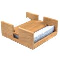 Handmade Wooden Paper Tissue Holder Napkin Box for Kitchen Dining 15*15*8Cm Customized Rectangle Serviette Paper Hunger. 