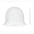 Hot Sale Silicone Hair Coloring Highlighting Cap With Hook Reusable Hair Coloring Hat Dye Hat Caps. 