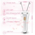 Electric Facial Hair Removal USB Rechargeable Women Beauty Epilator Defeatherer Cotton Thread Depilator for All Body Parts. 