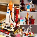 Compatible With Lego Spacecraft Building Blocks Nano Particle Space Rocket Spaceship Model Series Bricks DIY Creative Toys Boys Girls Gift. 