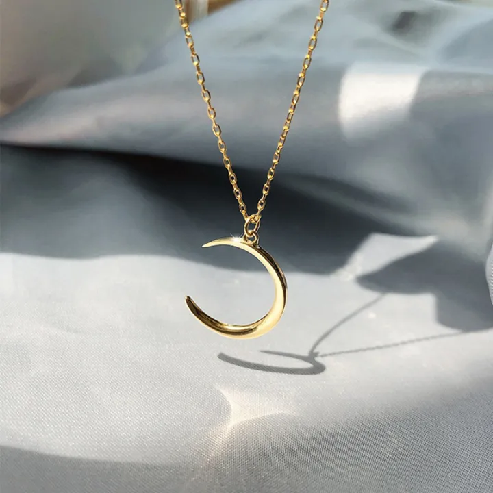 %E3%80%90Dream%20Sailing%20Store%20%E3%80%91Fashion%20Sweet%20Moon%20Silver%20Plated%20Toy%20Temperament%20Clavile%20Chainage%20During%20-%20Image%202