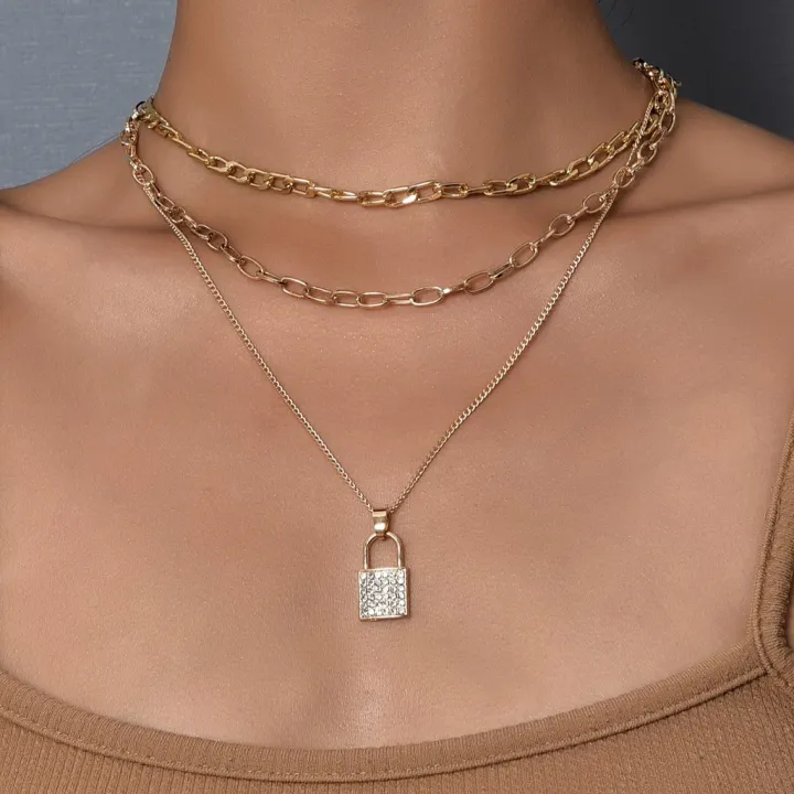 Ins%20Vintage%20Micro%20Inlay%203%20Layer%20Lock%20Pendant%20Multilayer%20Necklace%20-%20Image%205
