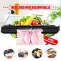 Household Food Vacuum Sealer Machine Sealing Food Storage Bags Retain Fresh with 15Pcs Storage Bag 90W AC 110V-120V/60Hz 220V-240V/50Hz EU Plug. 