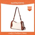 MATEYOYO Women Shoulder Bag Soft PU Bags Fashion Cross Body Bag Large Capacity Crossbody Bag Casual Bags Magnetic Buckle Bag Trend Retro Sling Bag For Women Ladies Female. 